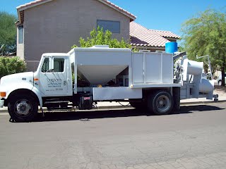 Orion Pools Plaster Truck